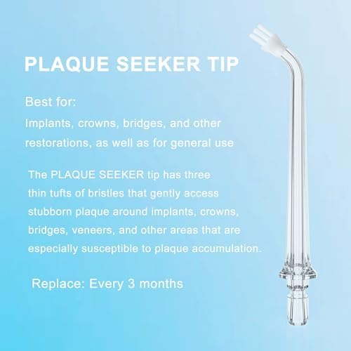 Replacement Tips for AquaSonic Aqua Flosser, 5 Tips Combo - Image 6