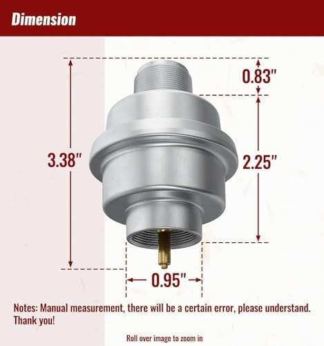 CALPOSE F273699 Propane Fuel Filter for Mr.Heater Buddy - Image 3