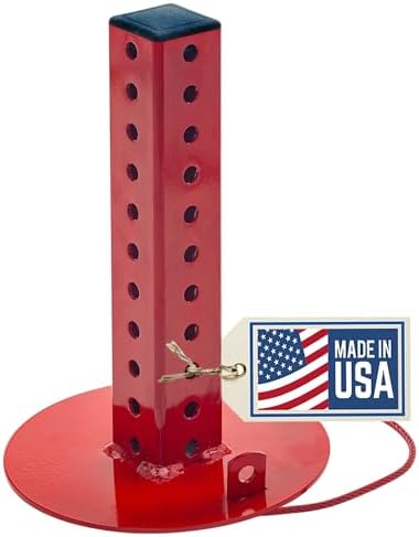 OS&Y Valve Stem Protectors, Adjustable Fit for OS&Y Stems 4" H to 10 3/4"H Stems, Fits 2 1/2" to 10" Diameter Pipes - Removable Cap for Taller Stems, Weather-Resistant Protection by GuardianEnclosures