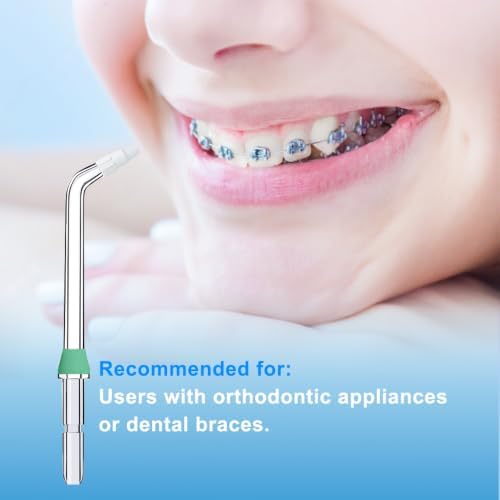 Water Flosser Replacement Tips for Waterpik, 8 Orthodontic Tips - Image 2