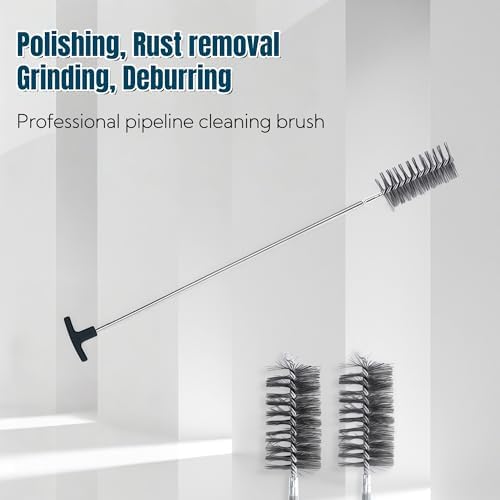 50 in Pipe Cleaning Wire Brush Clean for Rust Polish,Tubes,Auto Parts - Image 2