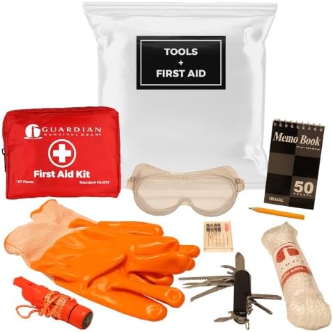 1 Person 72 Hr Comfort Survival Kit - Emergency Go Bag, Food, Water, Tools - Image 5