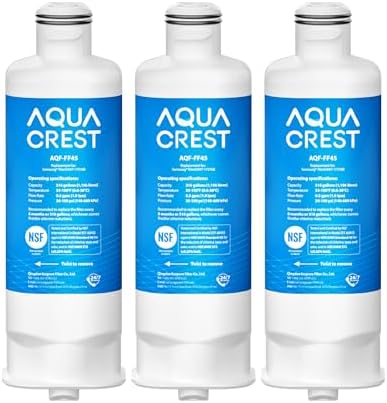 AQUA CREST Water Filter, Replacement for Samsung® DA97-17376B, 3 Pack by AQUACREST