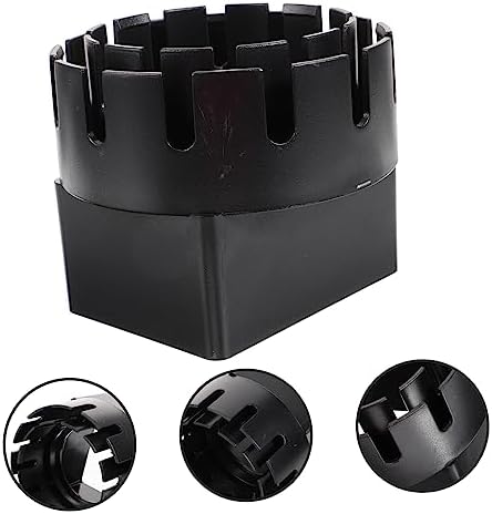 PVC Downspout Adapter for Rainwater Collection, Black - Image 3