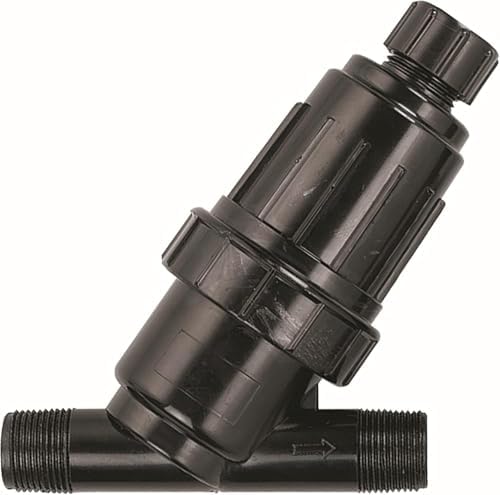 3-PACK Orbit 67736 3/4" MPT Drip Irrigation Drip Y-Filter, Black by Orbit