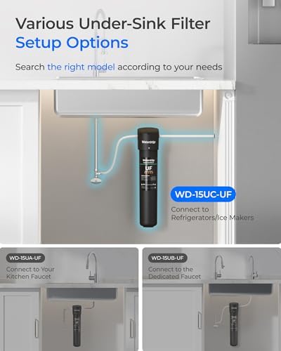 Waterdrop 15UC-UF 0.01μm Inline Water Filter and RF15-UF Replacement - Image 6