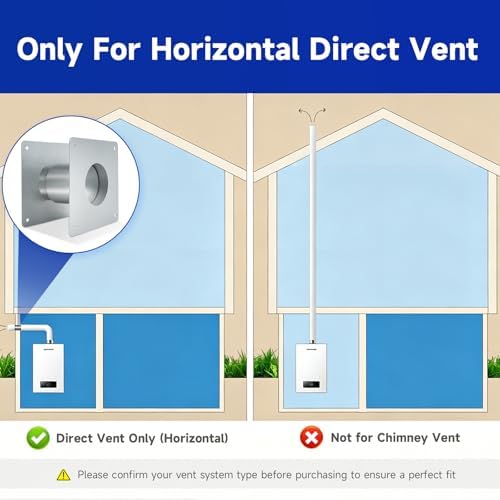 3.15" Stainless Steel Wall Thimble for Direct Vent Gas Tankless Water - Image 7