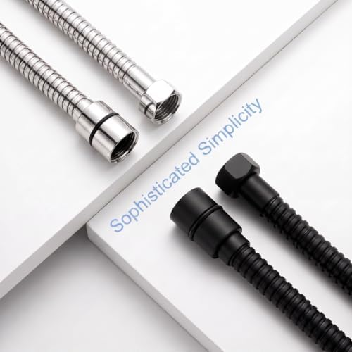 59"Shower Head Hose,Extra Long Hand Held Replacement,Stainless Steel - Image 5