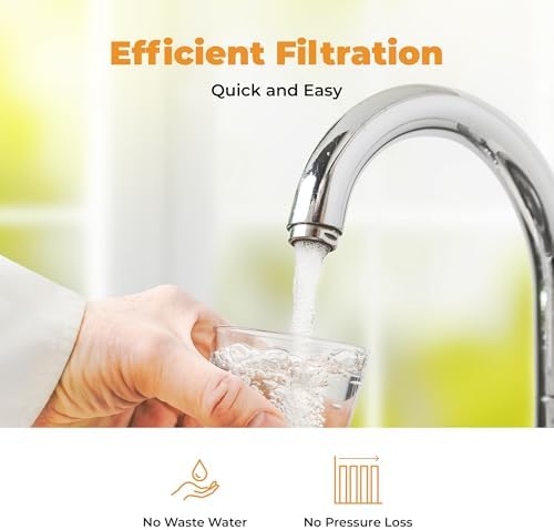 Rotek Water Systems Whole House Water Filtration System | 1-Stage Water Filter System | SED | Clean Water | Sediment Filter | 20 Inch - Image 5