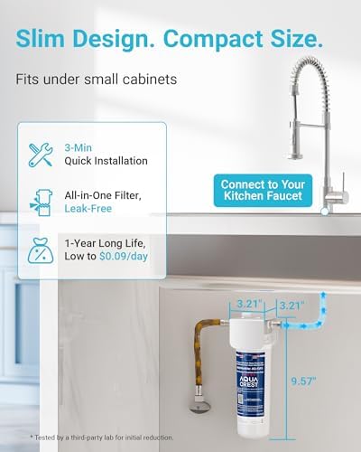 Aqua Crest UP16 Under Sink Water Filter System - Image 5