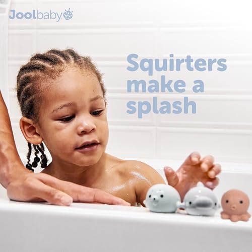 Jool Baby 12-Piece Bath Toy Gift Set with Bath Toy Storage Organizer - Image 5
