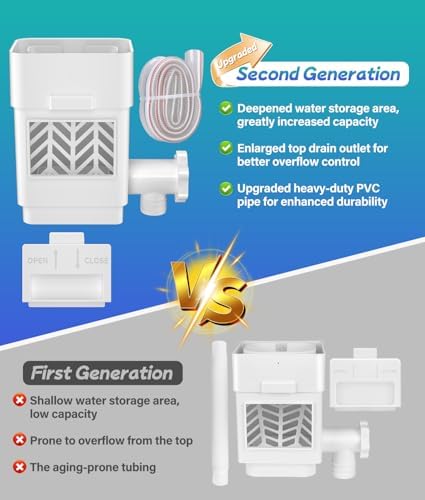 Upgraded Rain Barrel Diverter Kit 2Pack for 2x3 or 3x4inch Downspouts White - Image 5