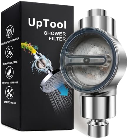 Shower Filter, Multi-Stage Shower Head Filter for Hard Water, Tool-Free by Unknown