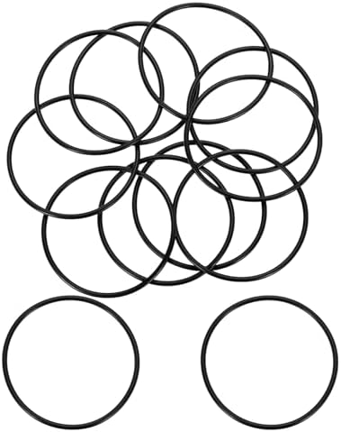 uxcell 10Pcs AS-031 NBR 70A O-Rings 1-3/4"ID x 1/16"CS/1.739"ID x 0.07"CS by uxcell