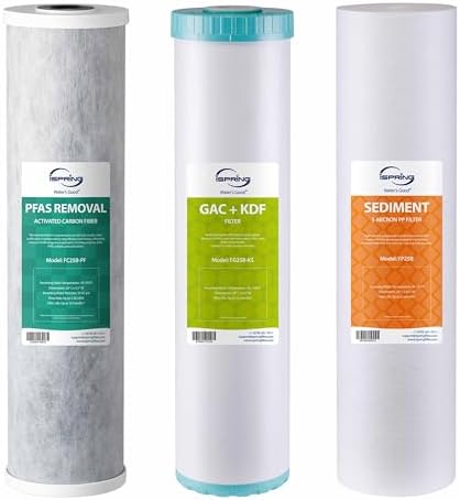iSpring F3WGB32BPFKS 3-Stage Whole House Water Filter by iSpring