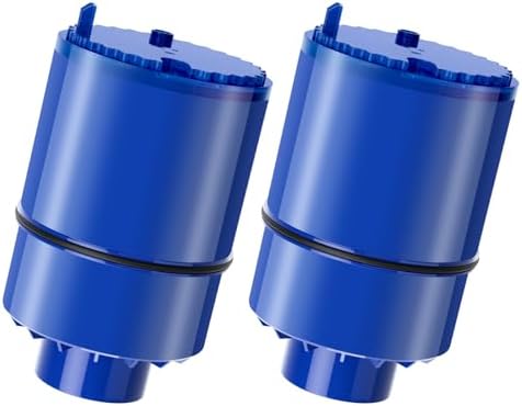 Fil-Fresh 2-Pack PURWater Filter Replacement for RF-9999 PURPLUS Faucet Water Filtration System, NSF Certified, Replace Mineral Core Faucet Mount Water Filter by Fil-Fresh