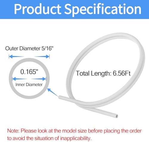 MJU62070602 Refrigerator Water Line for LG Refrigerator Water Tube 6.56 FT - Image 4