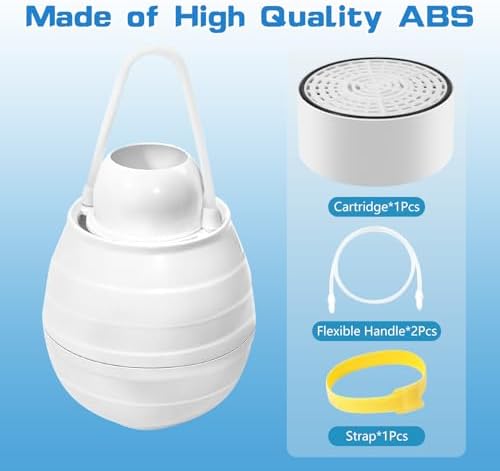 Bath Filter For Tub, Bathtub Water Filter, Bath Water Filter for Tub Faucet Reduce Heavy Metal, Chlorine, Hard Water Softener for Healthier Skin,Body, Hair, BPA-Free|5000 Gallons - Image 2