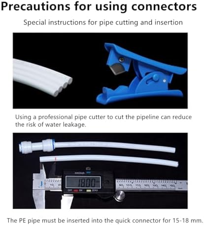 10 Pack 3/8 RO Tubing Elbow Connector 90 degree 3/8 Water Line Fittings Push to Connect Fittings for RO/DI Water Filter System/aquarium - Image 4