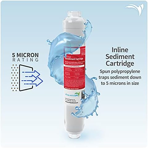 AquaticLife RO Buddie Inline Filter Kit, 50 GPD, 3-Piece - Image 2