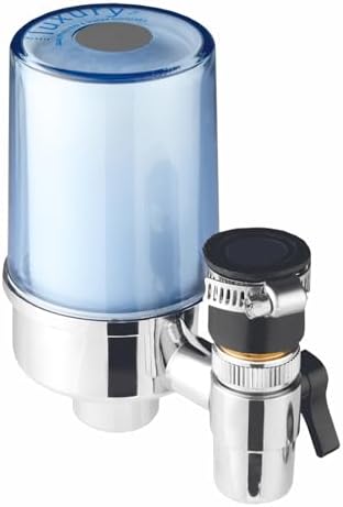 Little Luxury On Tap Water Filter, Kitchen, Water Filter Tap, Activated Carbon - Reduces Chlorine and Other Impurities, Easy Installation - Fits Standard Faucets by LittleLuxury