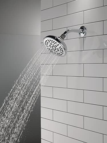 Delta Faucet 8-Spray Touch-Clean Chrome Shower Head, Delta Shower Heads, Showerhead, Shower Head Chrome, 2.5 GPM Water Flow, Chrome 75898 - Image 2