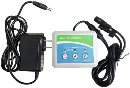 Water Leak Detector Close Electric Valve Automatically drived by, Water Leak Sensor/Alarm/Detector Close Valve auto(with Adaptor) - Image 2