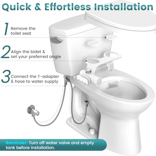 FEELSO 2 Pack Bidet Filter for non electronic bidet seat - Image 5