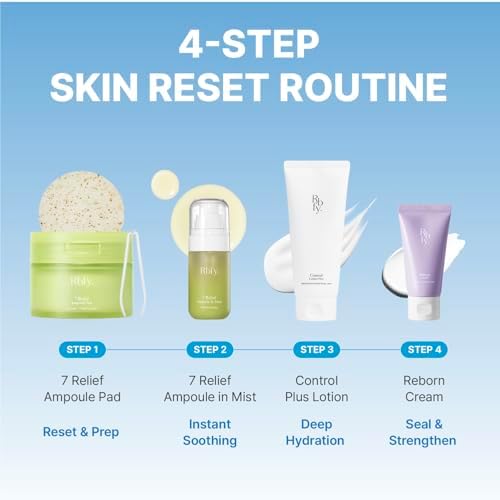 Rbfy. 7 Relief Skin Reset Set [Toner Pads + Moisturizers + Mist] - Image 4