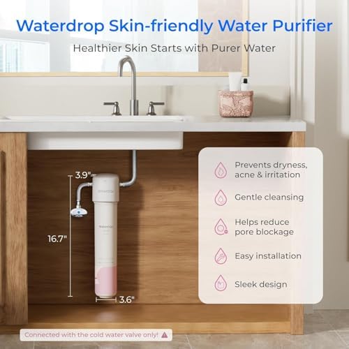 Waterdrop BFU1 Bathroom Sink Filter for Skincare, Strontium-enriched - Image 2