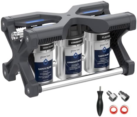 GLACIER FRESH GFRVWP03 3-Stage RV Water Filtration System by GLACIERFRESH