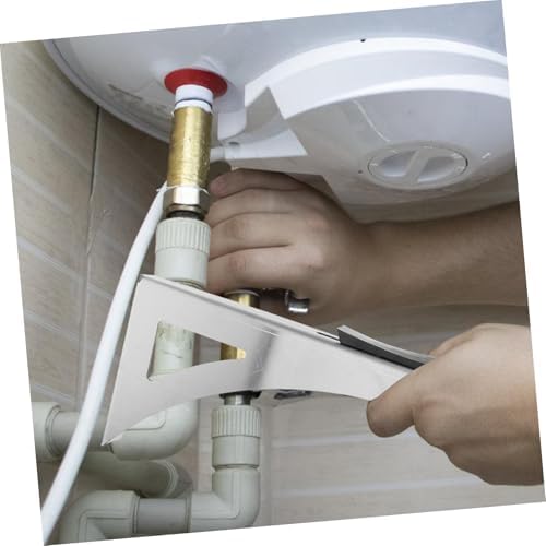 Uonlytech 1pair Water Heater Bracket Wall Mount Support for Cylindrical Electric Water Heaters Easy Installation Complete Accessories - Image 4