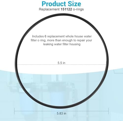 151122 O-Ring Compatible with Pentair Pentek Big Bule Water Filters Housing - Image 2