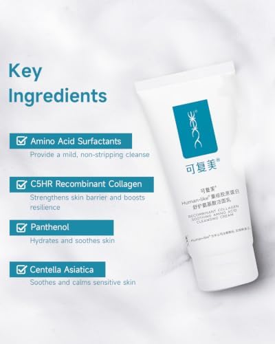 KOMFYMED Recombinant Collagen Amino Acid Cleanser (4.23 oz.) - Image 4