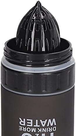650ML Fruit Infuser Water Bottle, BPA Free Fruit Infuser Water Bottle Lemon Juice Squeezer Water Bottle, Outdoor Travel Portable Leakproof for Men Women Black - Image 6