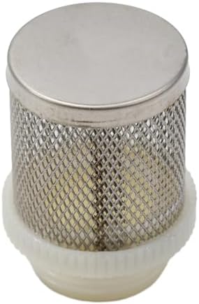 Garden Rainwater Filtration System Stainless Steel Suction Strainer Basket for Water Storage Barrels and Hose Pumps, Mesh Filter with 1/2 Inch and 3/4 Inch Thread Adapters(3/4inch) by Unknown