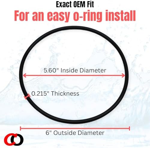 Captain O-Ring - 68898-32 Replacement O-Rings for 3M AP801, AP801-C, AP802, KemFlo 5000 & 10,000 Series Water Filters (3 Pack) - Image 3