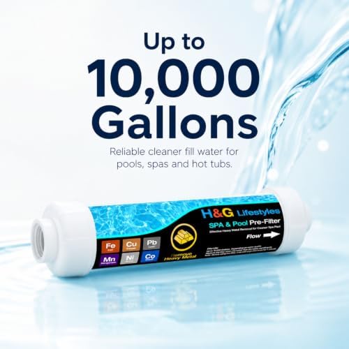 H&G lifestyles Garden Hose Filter for Filling Pool Spa Hot Tub Well Water - Image 6