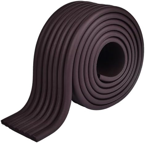 Pipe Insulation Tape 1 Roll Outdoor Weather Resistant Foam Insulation Tape for Water Pipes Cold Resistant Pipe Safety Protection Wrap Tape for Indoor Outdoor Brown by Tacarlha