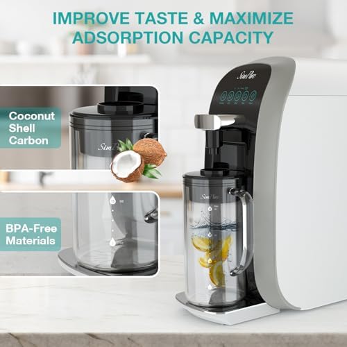 SimPure Y7T-C Countertop Reverse Osmosis Water Filter, 5 Stage RO - Image 4