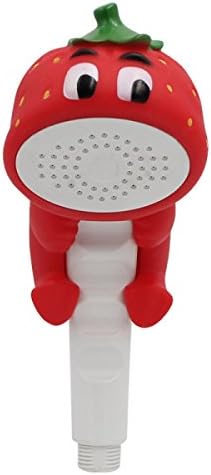 YIHANG @ Cartoon Animals Hand Held Shower Head Bath Lovely Fashion Toys Wall Mounted Children Playing Water Spray,Strawberry by YI