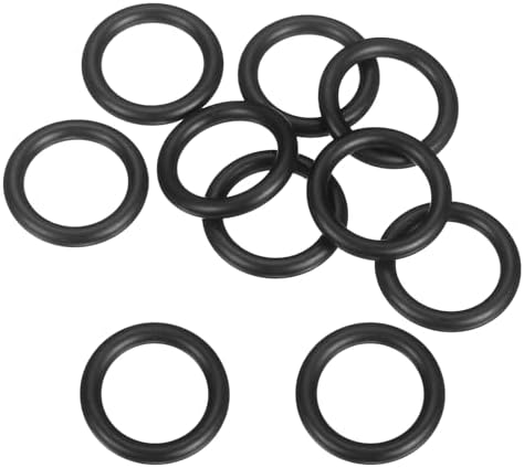 uxcell 10Pcs AS-209 NBR 70A O-Rings 11/16"ID x 1/8"CS/0.671"ID x 0.139"CS by uxcell