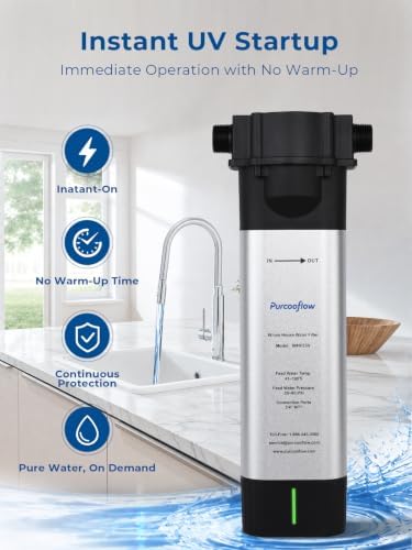Whole House LED UV Water Filter System 12 GPM - Image 4