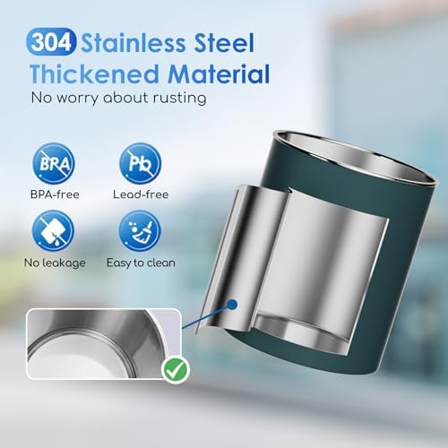 Purewell 3-Stage 0.01μm Ultra-Filtration Gravity Water Filter System, 304 Stainless Steel Countertop System with 2 Filters, Metal Water Level Spigot and Stand, Reduce 99% Chlorine, 2.25G, PW-OB-K - Image 5