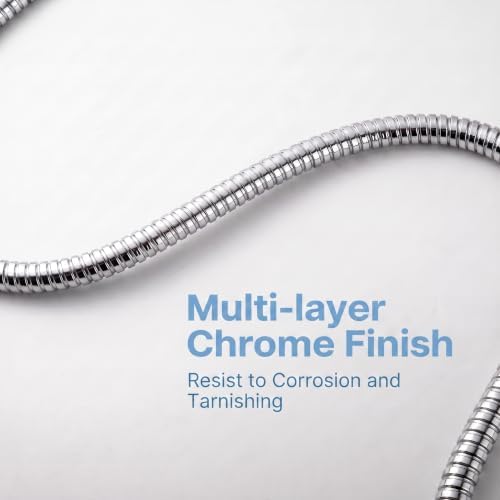 79"Shower Head Hose Head,Extra Long Hand Held Replacement,Stainless Steel - Image 3