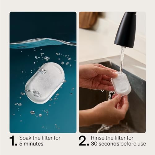 PETLIBRO Replacement Filters for Cat Water Fountain Stainless Steel, 67oz/2L Adjustable Water Flow Pet Water Fountain, Super Quiet Dog Water Dispenser - Image 5