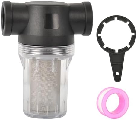 Water Pump Strainer Filter 1/2 Inch Female NPT Strainer with 40 Mesh Screen by Unknown