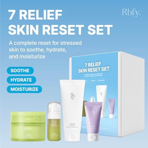 Rbfy. 7 Relief Skin Reset Set [Toner Pads + Moisturizers + Mist] - Image 3