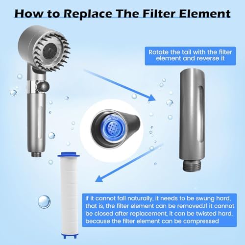 12 PCS Shower Filter Replacement 3.74x0.94 Inch - Image 6