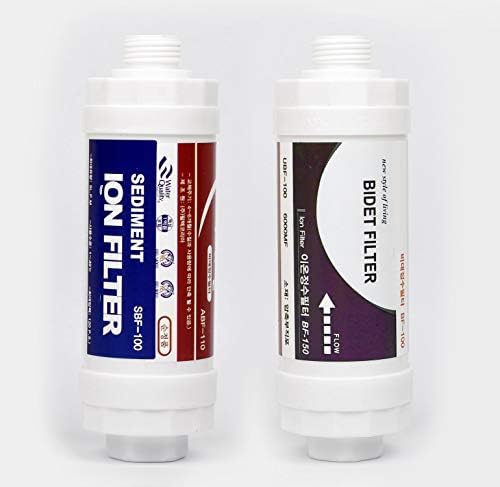 WG Tech ION Filter KBF-100 Bidet Water Filter Set of 2 by Unknown
